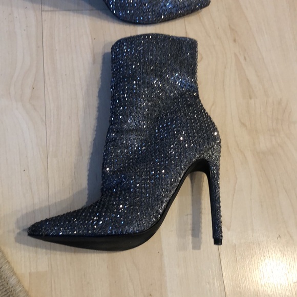 Steve Madden Rhinestone Boots - Picture 5 of 9